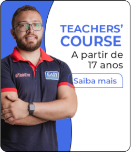 Teachers a partir de 17 anos Teachers Training - 17 e a maior idade
